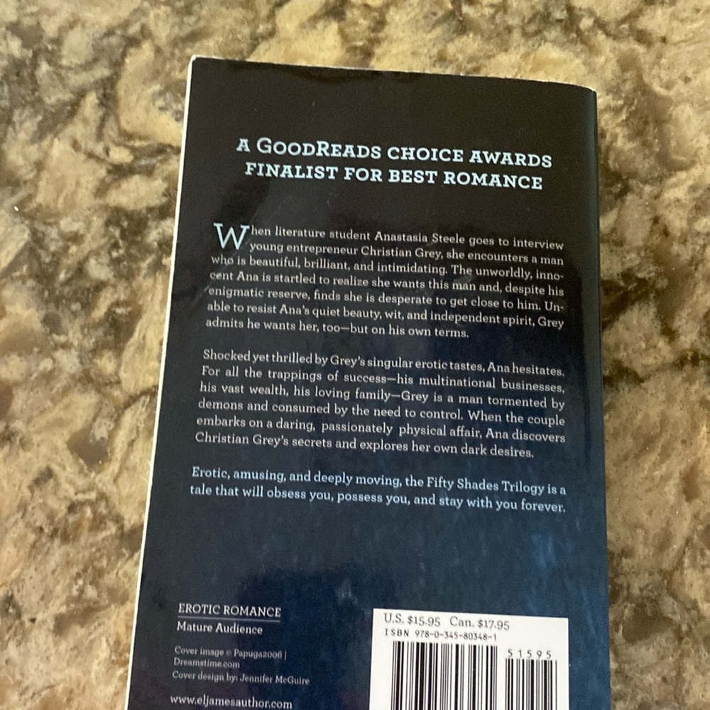 Fifty Shades Trilogy paperback books. - Picture 3 of 7